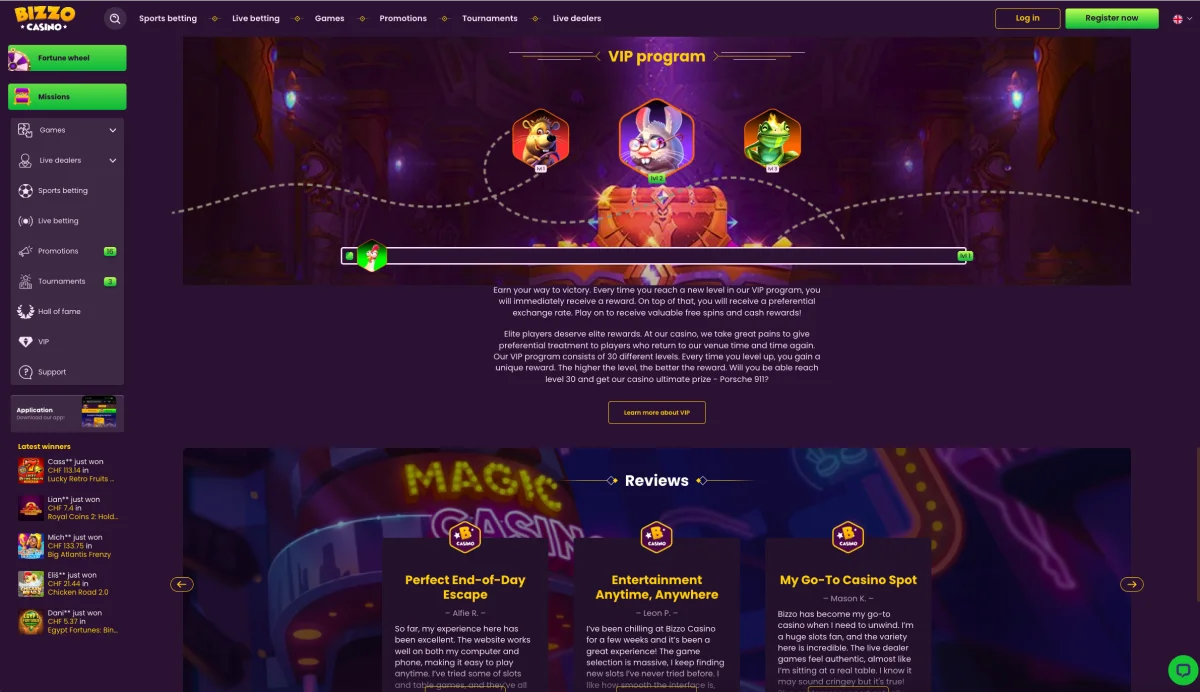 Bizzo Casino Online-Turniere Bizzo Casino Online-Turniere
